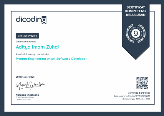 Prompt Engineering untuk Software Developer