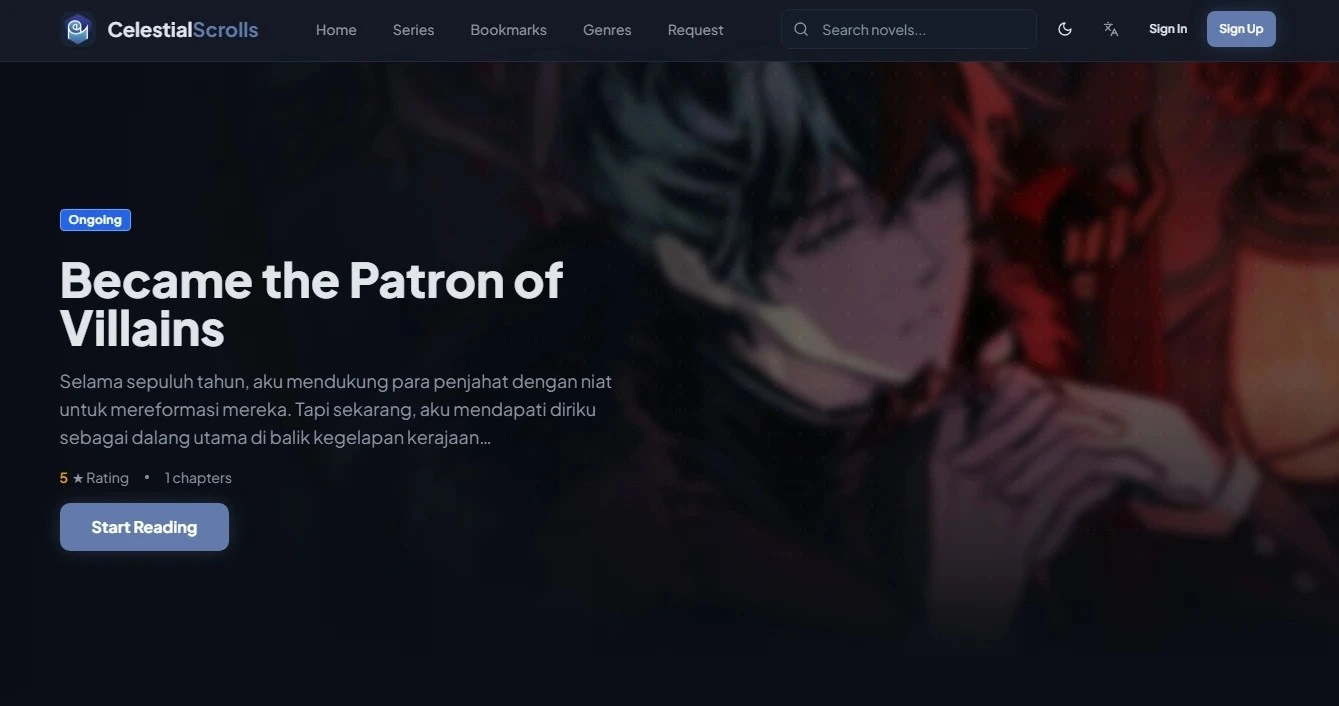 Celestial Scroll - Novel Reader