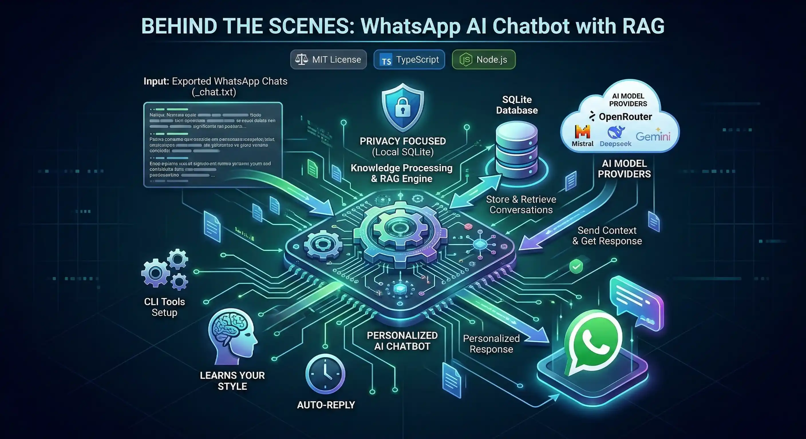 WhatsApp AI Chatbot with RAG